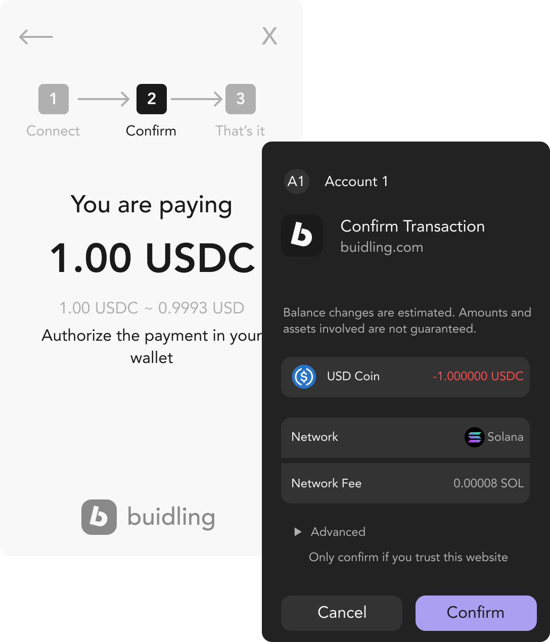 Payment Gateway Mockup